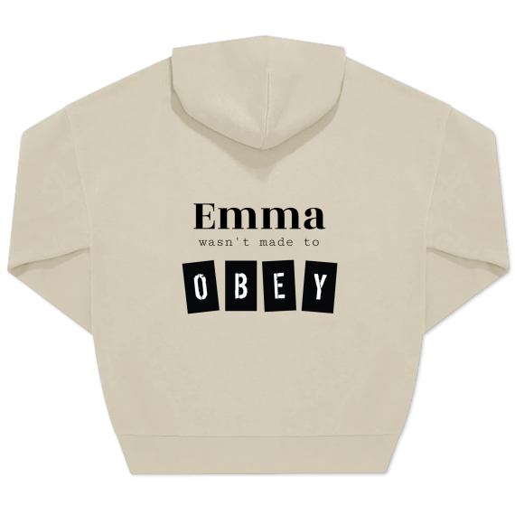Hoodie Unisex Sand Print back Hoodie Unisex Sand Print back