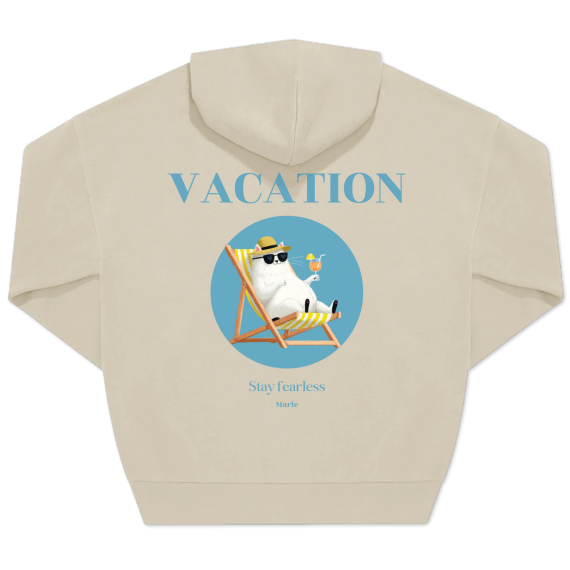 Hoodie Unisex Sand Print back Hoodie Unisex Sand Print back