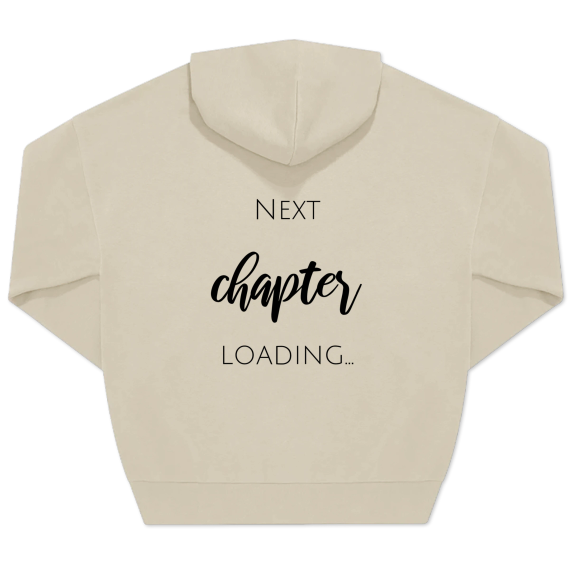 Hoodie Unisex Sand Print back