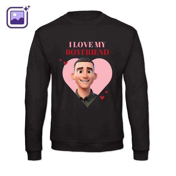 HeartShapeTextAvatar