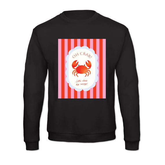 Cheeky Crab Stripes - Text only Cheeky Crab Stripes - Text only