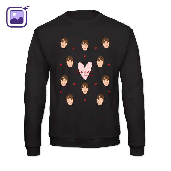 Red Hearts Avatar Pattern