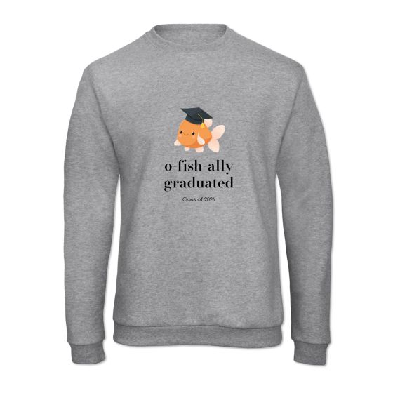 Sweat-shirt Unisexe Gris chiné Sweat-shirt Unisexe Gris chiné