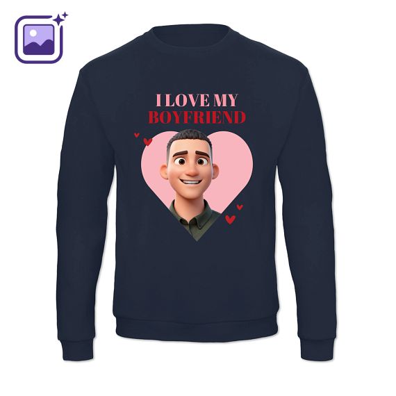 HeartShapeTextAvatar