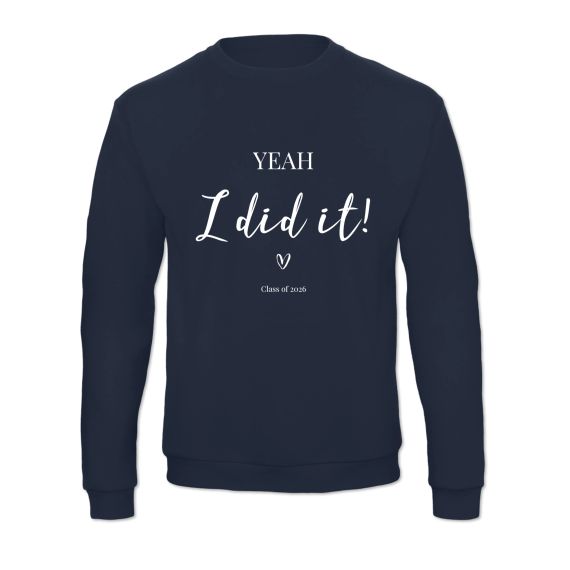 Sweat-shirt Unisex Bleu marine Sweat-shirt Unisex Bleu marine