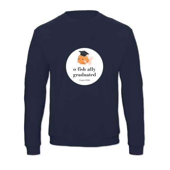 Sweat-shirt Unisex Bleu marine Sweat-shirt Unisex Bleu marine