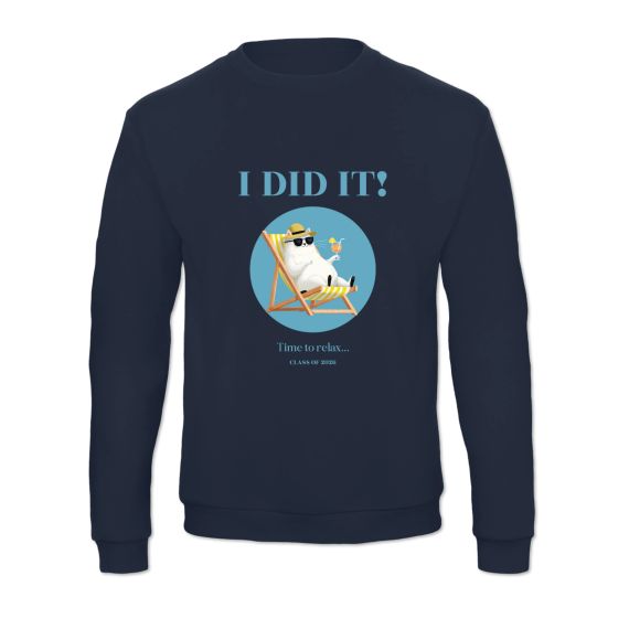 Sweater Unisex Navy Blue Sweater Unisex Navy Blue