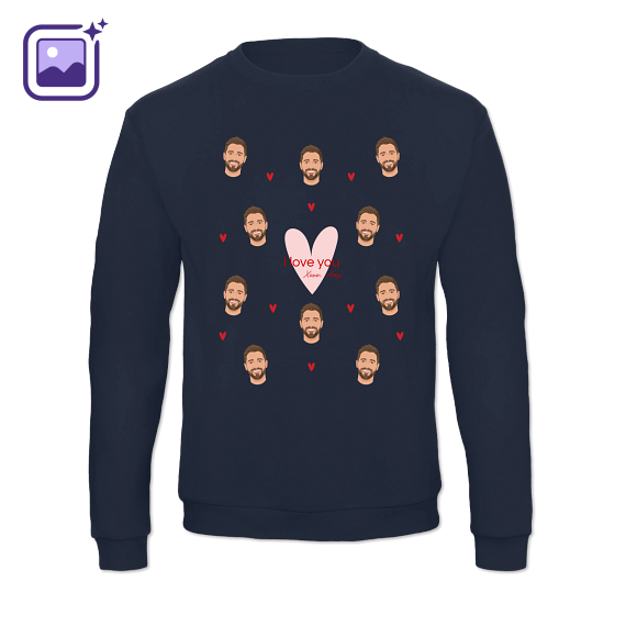 Red Hearts Avatar Pattern