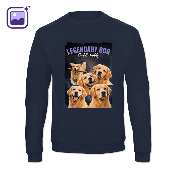 Sweater Unisex Navy Blue Sweater Unisex Navy Blue