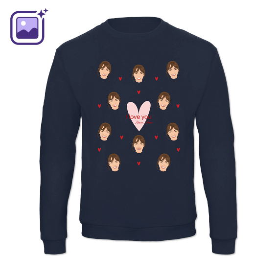Red Hearts Avatar Pattern