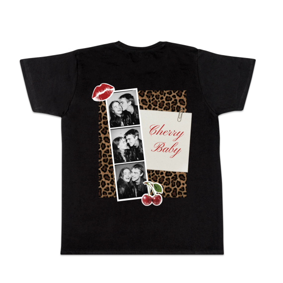 Leopard Cherry Collage