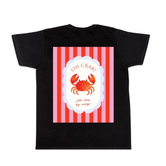 T-shirt svart Baksida