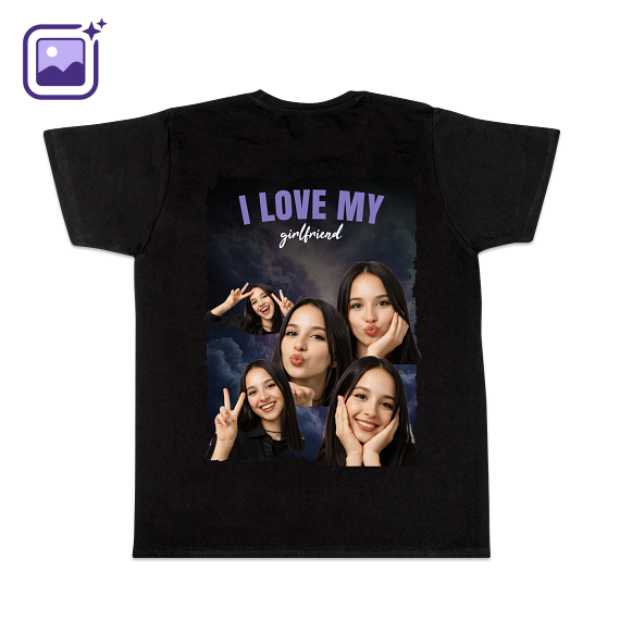 T-shirt Black Back T-shirt Black Back