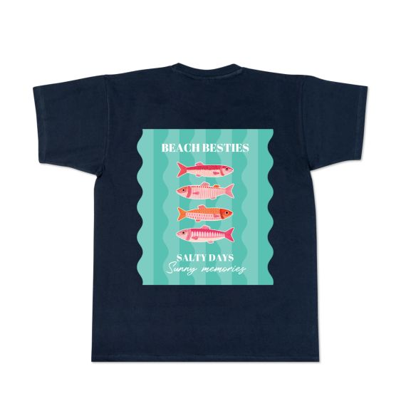 T-shirt mörkblÄ Baksida T-shirt mörkblÄ Baksida