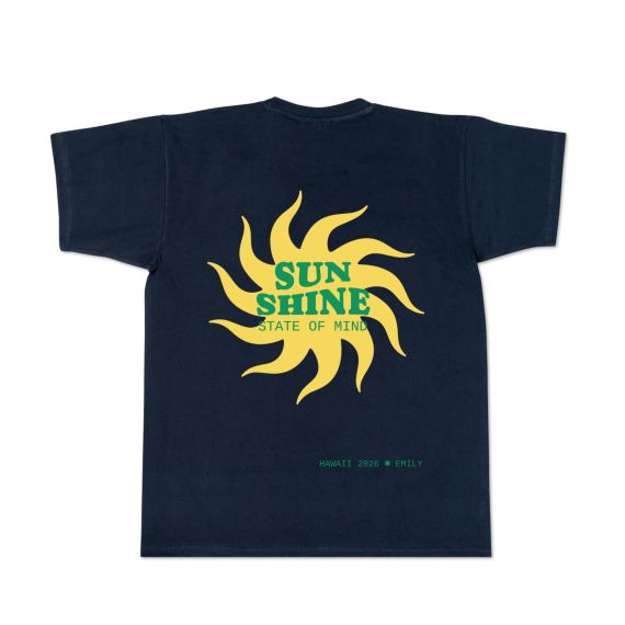 Retro sol - Kun tekst Retro sol - Kun tekst