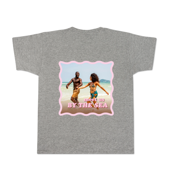 T-shirt grÄ Baksida T-shirt grÄ Baksida