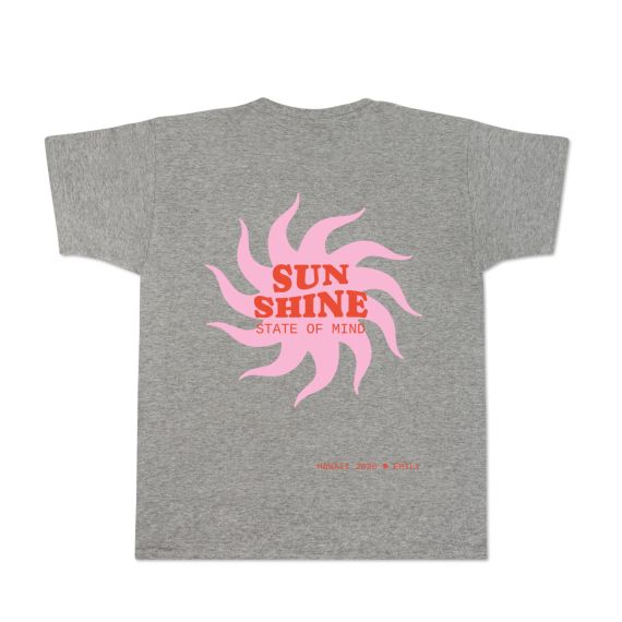 T-shirt gris Arrière