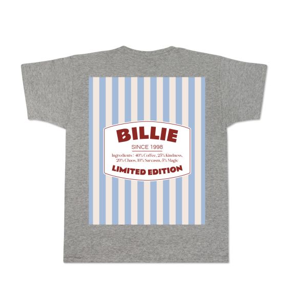 T-shirt grÄ Baksida T-shirt grÄ Baksida