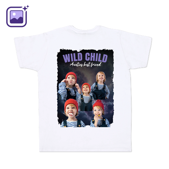 T-shirt Unisex White Back T-shirt Unisex White Back