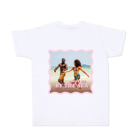 T-shirt vit Baksida T-shirt vit Baksida