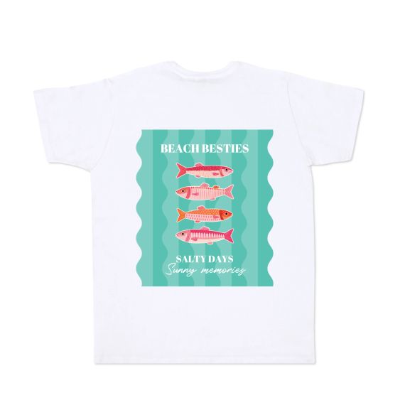 T-shirt vit Baksida T-shirt vit Baksida