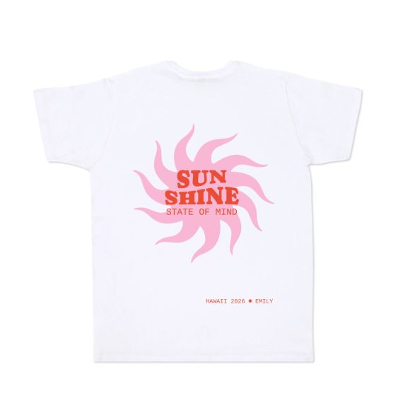 T-shirt blanc Arrière
