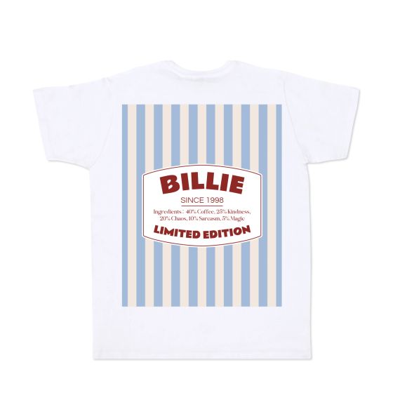 T-shirt vit Baksida T-shirt vit Baksida