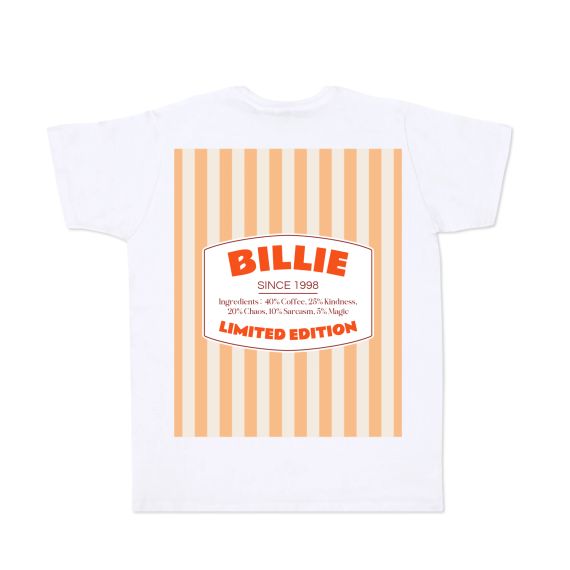 T-shirt Men White Back