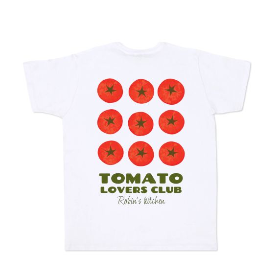 T-shirt mannen wit Achterkant T-shirt mannen wit Achterkant