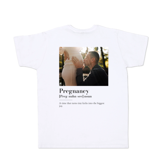 T-shirt Unisex White Back T-shirt Unisex White Back