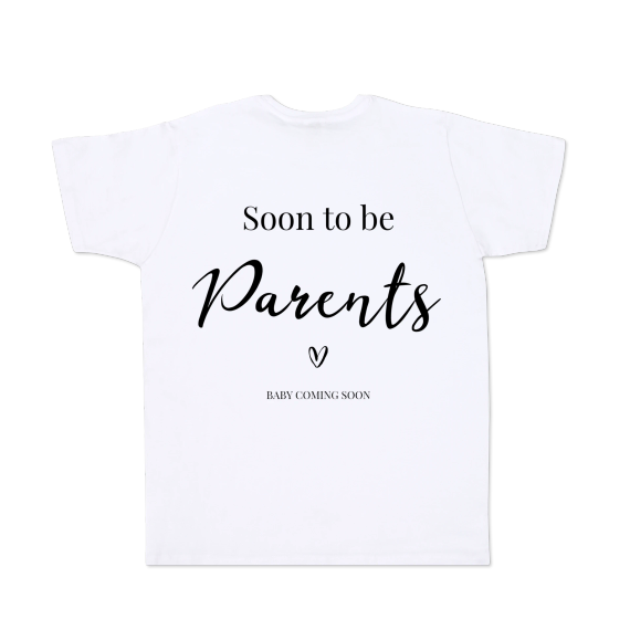 T-Shirt Weiss Rückseite