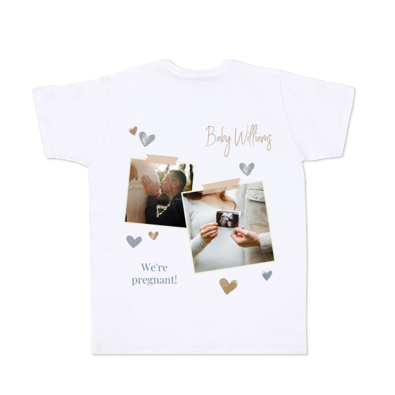 Fotoprint mit Herzen