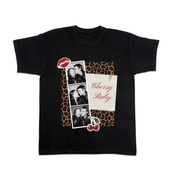 Leopard Cherry Collage Leopard Cherry Collage