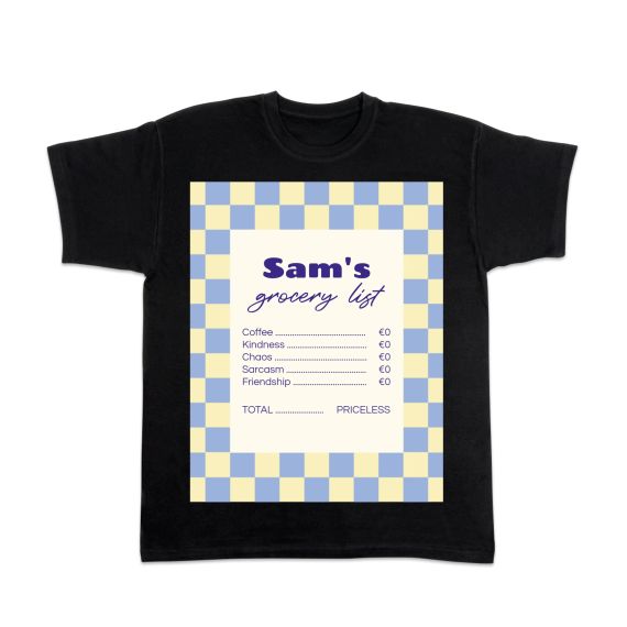T-shirt svart