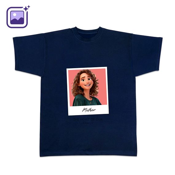 T-Shirt Dunkelblau