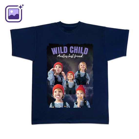 T-shirt Dark Blue Front T-shirt Dark Blue Front