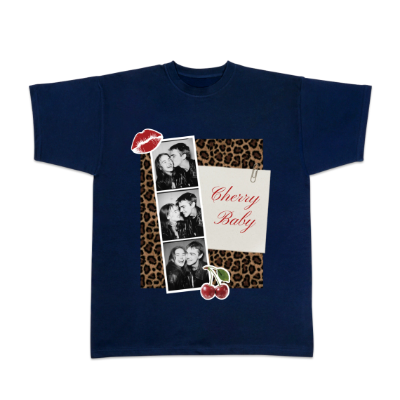 Leopard Cherry Collage Leopard Cherry Collage