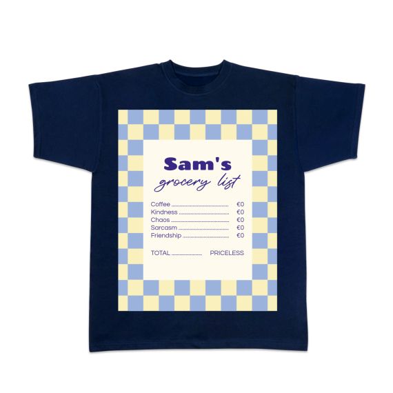 T-shirt mörkblå