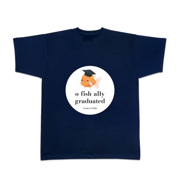 T-shirt bleu foncé T-shirt bleu foncé
