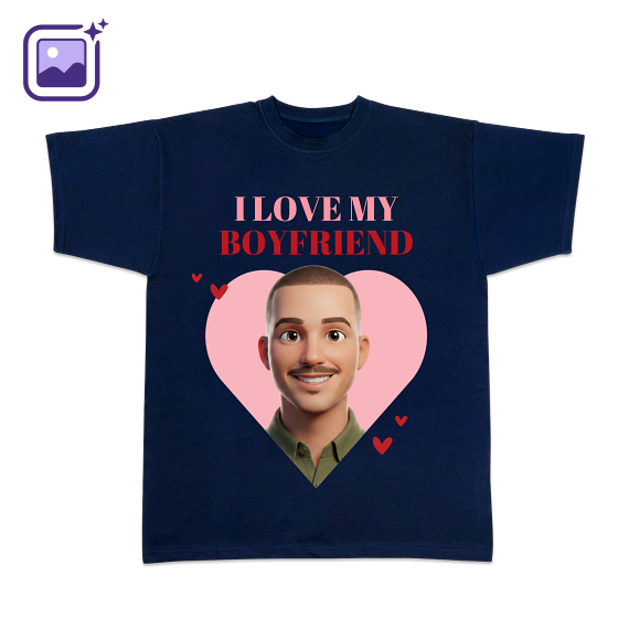 HeartShapeTextAvatar