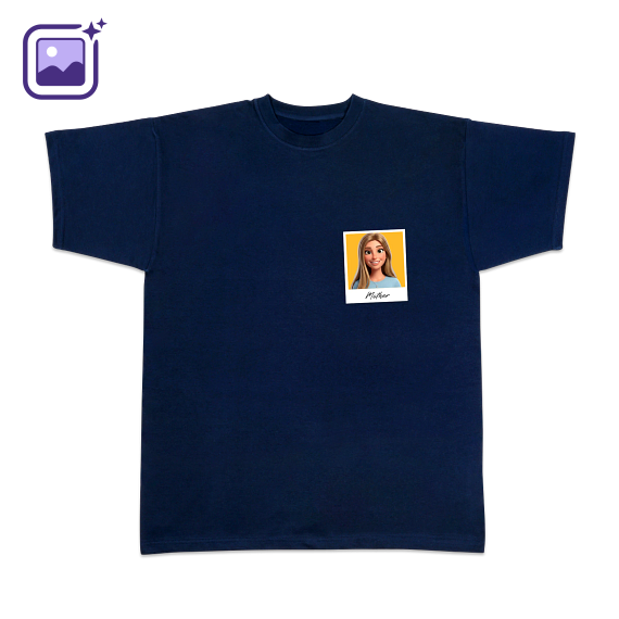 T-shirt mörkblå