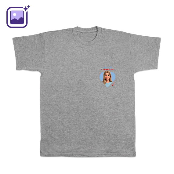 T-shirt mannen grijs