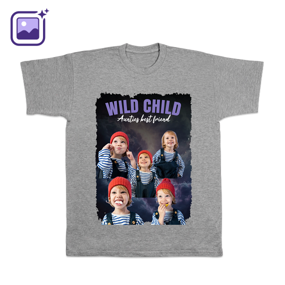 T-shirt Grey Front T-shirt Grey Front