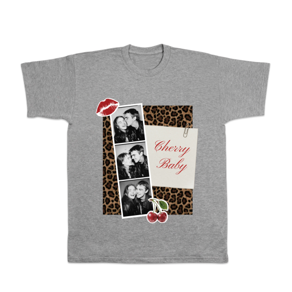 Leopard Cherry Collage Leopard Cherry Collage