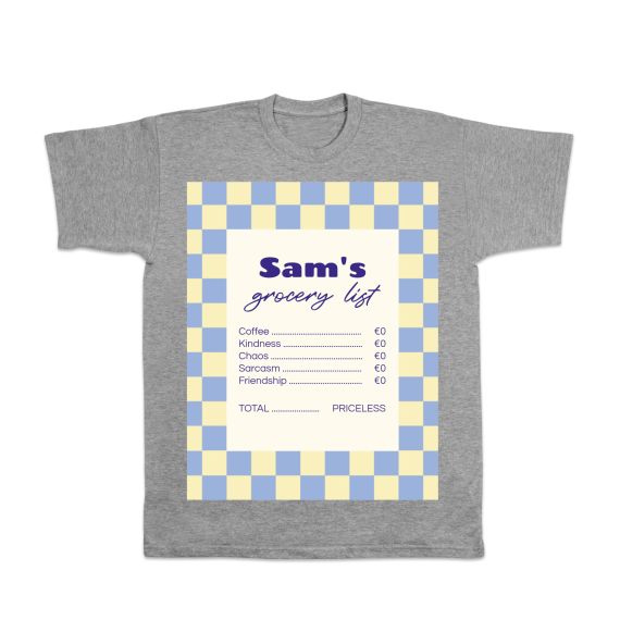 Grocery Checkers List - Text only Grocery Checkers List - Text only