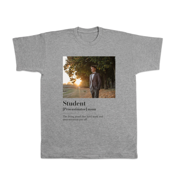T-shirt Grey Front T-shirt Grey Front