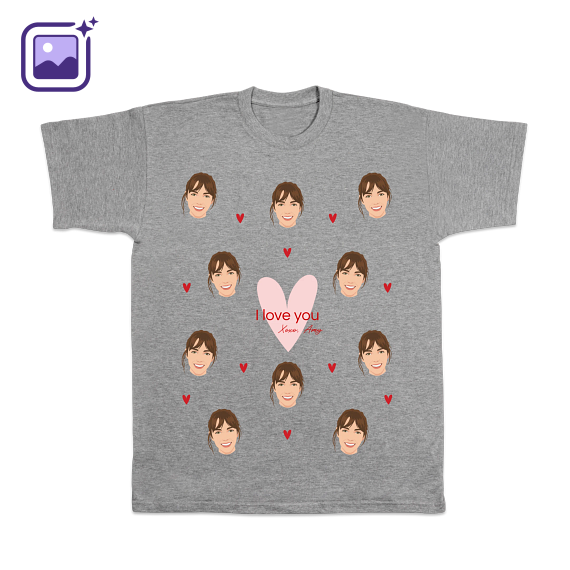 Red Hearts Avatar Pattern
