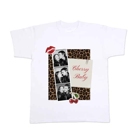 Leopard Cherry Collage Leopard Cherry Collage