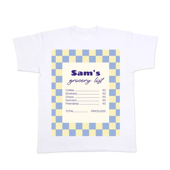 Grocery Checkers List - Text only Grocery Checkers List - Text only