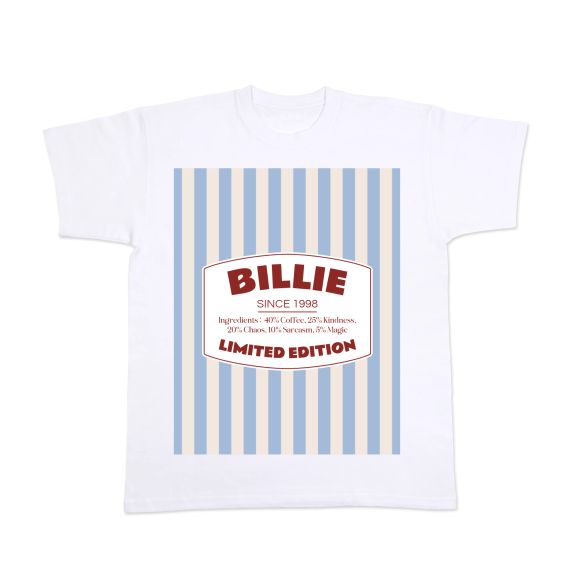 Retro Namelabel Stripes - Text only Retro Namelabel Stripes - Text only